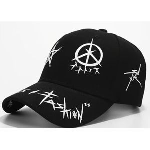 Men Baseball Cap with Personalized Rhinestone Letters And a Crown, Featuring a Punk Style Suitable for Streetwear, Hiking, And Camping