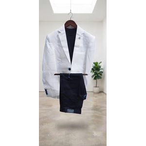  Original Boy 3 Piece Boy's Vest Suit - Black/White