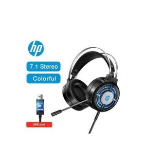 Hp Gaming Headset H120 - Stereo Wired Gaming Headphones with Mic - Black