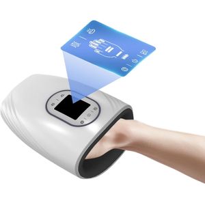 TodyJeyHo Electric Hand Massager with Compression & Heat, Cordless Pressure Point Massager, Hand Massagerfor Arthritis, Carpal Tunnel and Finger Numbness, Shiatsu Massage, 3 Intensity Levels,Relieve Fatigue and Stiffness