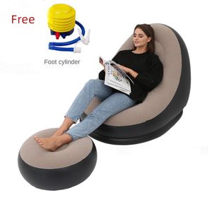 Inflatable Sofa With Ottoman and Free pump