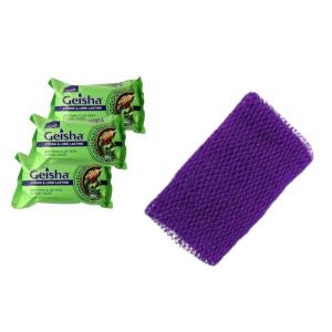 Soap with Bath Sponge - Multicolour 