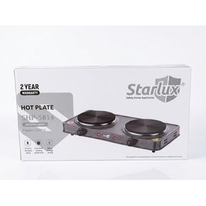 Starlux Double Electric Hot Plate / Dual Burner Cookstove