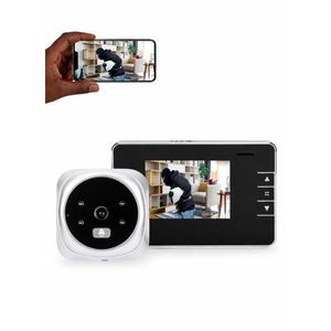 2.8-inch LCD Display Video Doorbell Peephole Security Camera For Smart Home Alarm System