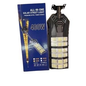 LED Solar Street Light With Remote Control & Sensor Waterproof - 400W