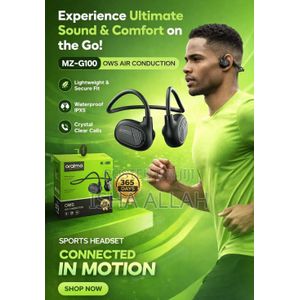 Oraimo G100 Sportflow Wireless Headset Move Free. Stay Connected.