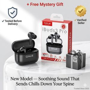 Oale iBuds3 Pro Wireless Earphones with 30H Playback and FREE Mystery Gift Bundle