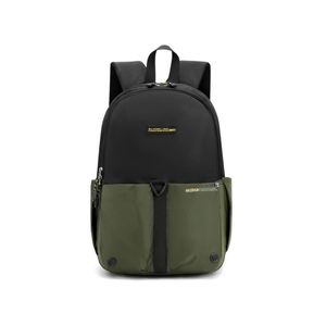 Waterproof Nylon Backpack Outdoor Travel Dual - Army Green