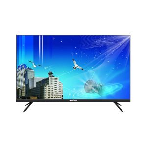 Bruhm 55-inch Frameless 4K UHD Vidaa Smart TV – Bezel-Less Design – HDR10 – Dolby Audio – High-Speed Wi-Fi & Bluetooth – Black