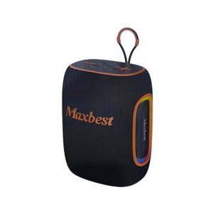 Maxbest MB-M15 Portable Handheld Extra Bass Bluetooth Speaker - Black