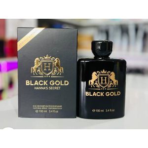Black Gold Hannah’s Secret Body Spray – Long Lasting Fragrance Black (100ml)
