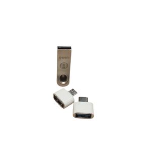 128gb pendrive with Two Adaptor - Silver