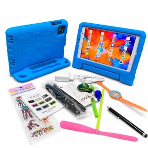 SAIL Air S810 8-Inch Android Kids Tablet with 128GB and 4G SIM Support + Freebies - Blue