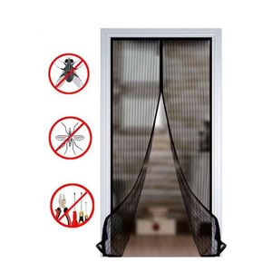 Magnetic Hands-Free Screen Door Net Mesh Keeps Fresh Air In & Bugs Out (W39.4 x H78.7)Inch