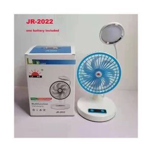 Multifunction USB Charging Fan- white