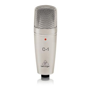 Behringer C-1 Studio Condenser Microphone with Cardioid Pickup & XLR Connector