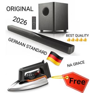 High Powerful Deep Bass Quality Subwoofer SoundBar + High Durable Quality Dry Iron