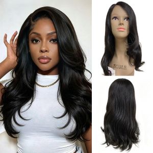 Noble ANGLE Top quality bob wig Bouncy curl luxury hair Straight Human Hair T Middle Part Transparent HD Full Lace Human Hair Wig Brazilian Virgin Hair Lace Frontal Straight Wigs