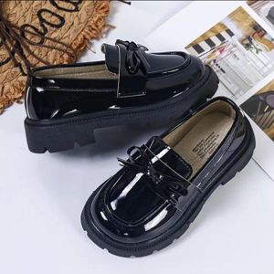 Classy Kids Shoe- Glossy Black