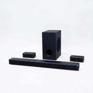 Sigma SSB-ET039BWHT 360W Deep Bass 5.1 CH Soundbar with Wireless Subwoofer, HDMI ARC, Bluetooth, Optical - Black