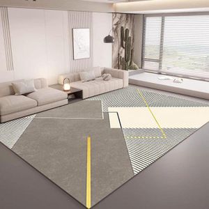 120*160cm Soft Living Room Rug with Abstract Pattern – Large Rug