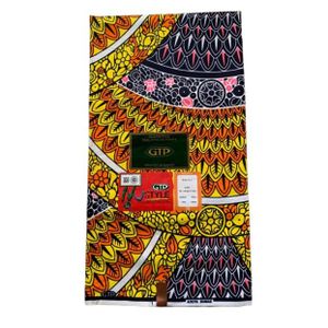GTP 100% Cotton Adepa Dumas African Wax Print-Multicolor (6 Yards)
