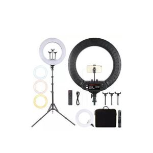 Professional 18-Inch LED Ring Light Kit - Illuminate Every Shot with Style and Precision!