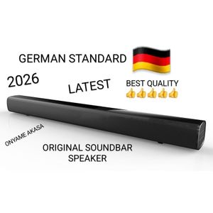 MINI - Hifi Wireless Portable High Quality Powerful Wireless TV Soundbar Subwoofer Speaker - Black ( Mini Soundbar )
