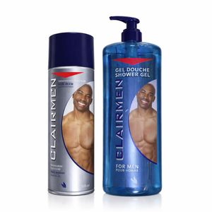 Clairmen Men’s Shower Gel and Body Lotion Set
