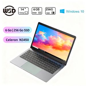 WSD E142N- 14"Laptop  Intel N3450 6GB+256 GB SSD - Win10 Portable Computer