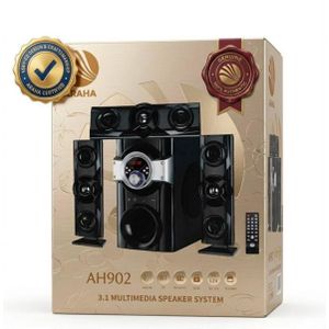 ARAHA Professional 3.1 Channel Sound System - Super Bass Multimedia Speakers with Remote Control