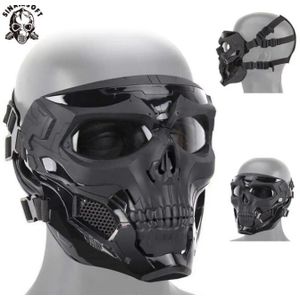 AD Motorcycle Detachable Face Mask - Black 