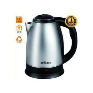 Delron 1.8L - DK-001 Electric Kettle - Black/Silver