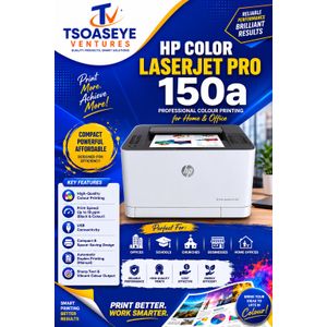 HP Color Laser 150a Printer-White