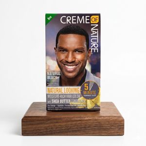 Creme Of Nature Natural Black Moisturizer with Shea Butter Hair Conditioner with Dye - Multicolor
