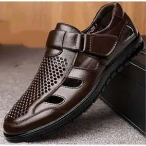 Men's Casual Sandals-Brown