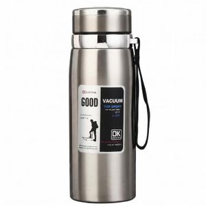 Stainless steel vacuum bottle insulation and cooling travel cup outdoor water cup 800ML silver