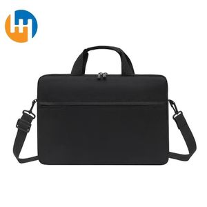HUAHUA Classic simple handbag file bag cross-body bag briefcase one-shoulder wear-resistant earthquake-resistant commuting notebook bag fashionable