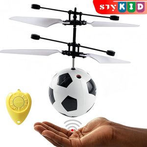 STY Children Infrared Induction Remote Flying Toy Teen Induction Football Shape Flying Toy for Ages 14+