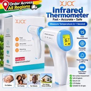 THERMEX Infrared Forehead Thermometer Non-Contact Digital Temperature Checker – White & Blue