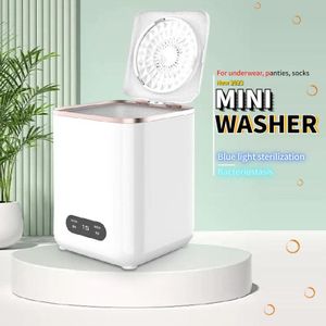 Mini Washer Machine 8L Mini Washer Portable Socks Washer Machine Efficient  Small Laundry Bucket Lazy Person