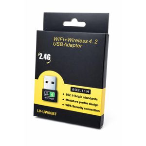 2 In 1 Mini WiFi & Bluetooth 4.2 USB Adapter