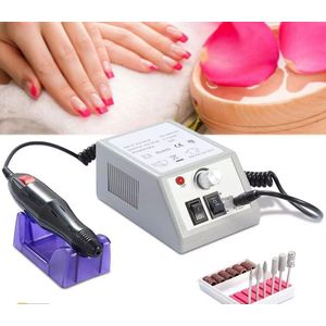 Professional Electric Nail Drilli Machine Set – 20,000 RPM Professional Manicure & Pedicure E-File with Adjustable Speed & Drill Bits