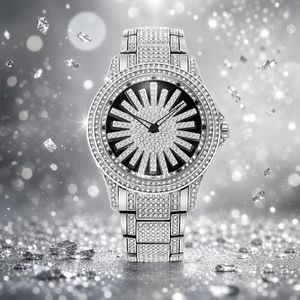 Empire Solis - Executive Fully Iced Out Gold Watch