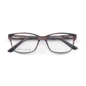 GALUIN Prescription glasses, non-prescription lenses, blue light blocking, elegant half-rimmed glasses