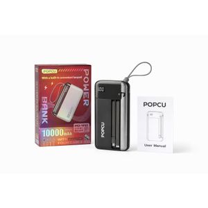 POPCU Premium 10000mAh Power Bank – Super Fast 22.5W Charging, Digital Display