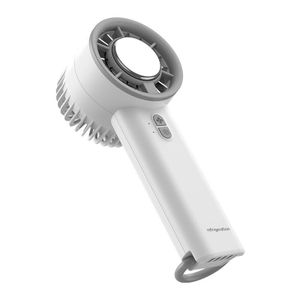Portable Mini Cooling Fan Rechargeable Handheld Fan with Ice Cold Plate, Foldable Turbo Fan USB Personal Cooler for Home Office Outdoor