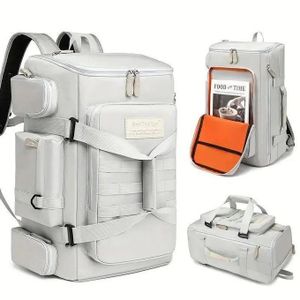 Gukbis Large Capacity Multi-pocket Backpack,Multi-functional Outdoor Travel Backpack Handbag Mountaineering Bag