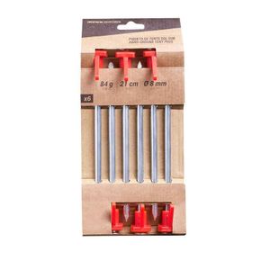 Quechua Pack of 6 tent pegs