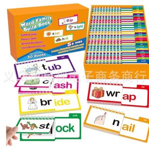 Word Family Build Book ( Read and Rhyme Flip Books) - 30 books
